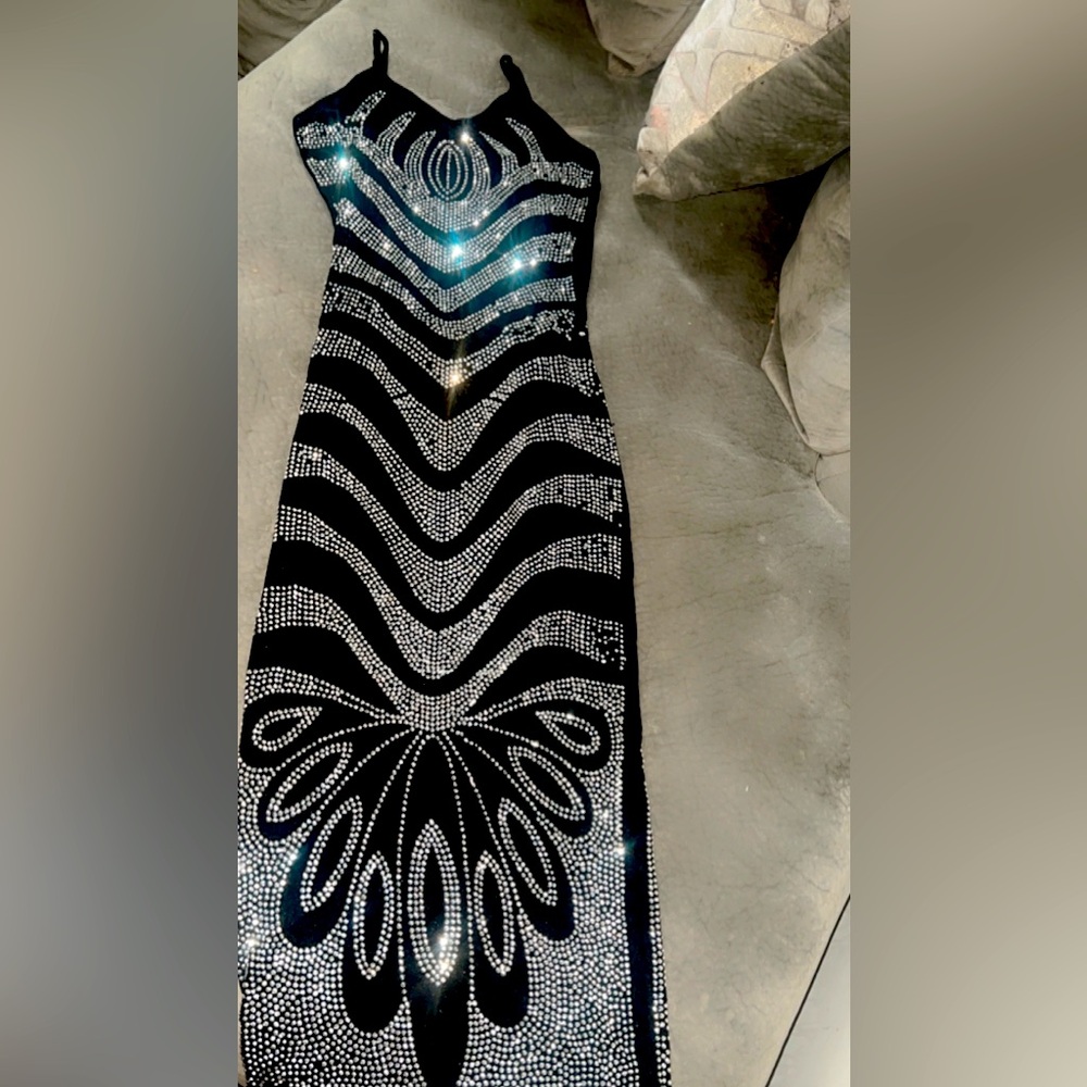 Custom Diamond Dress